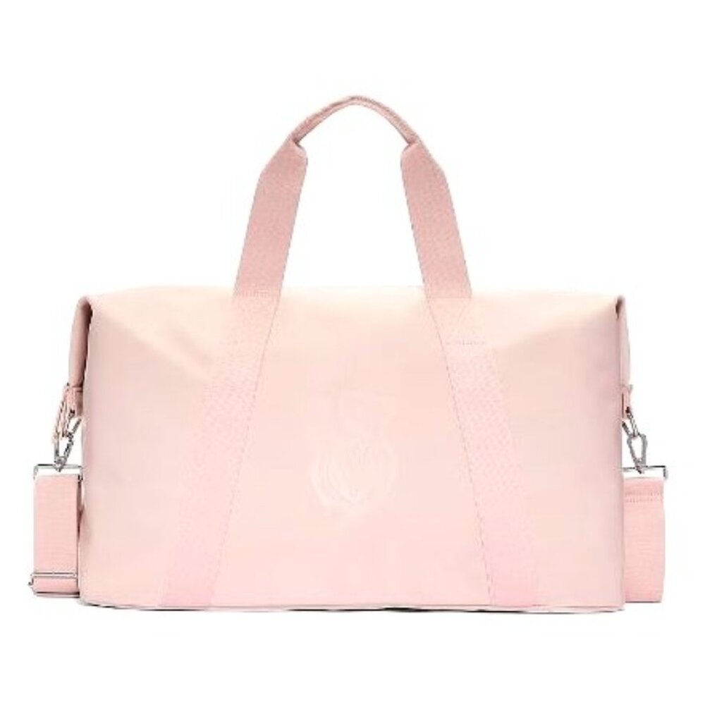 Victoria'‎ Secret Pink Metallic Duffle Bag New